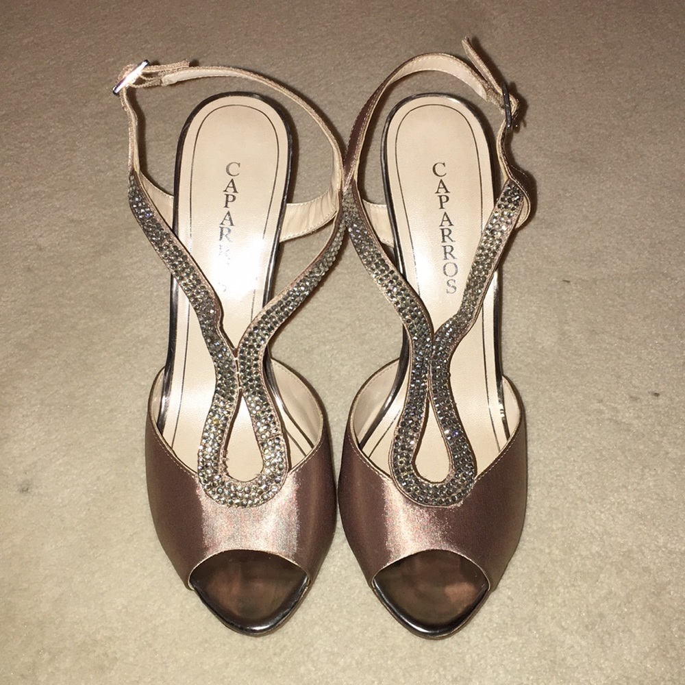 Caparros tope slingback peeptoe heel - Size 10